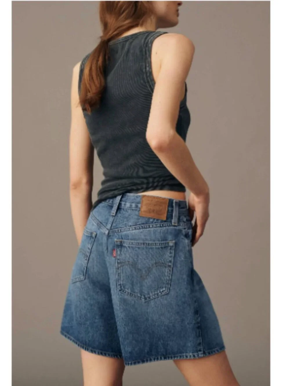 Levi's High Rise Baggy Shorts